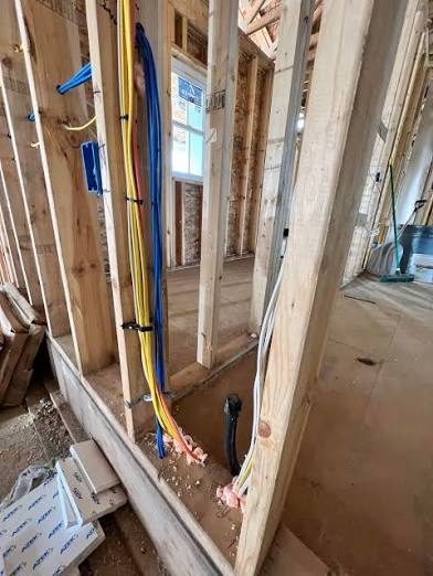 Low voltage pre-wire by AI Low Voltage in a Denver new build