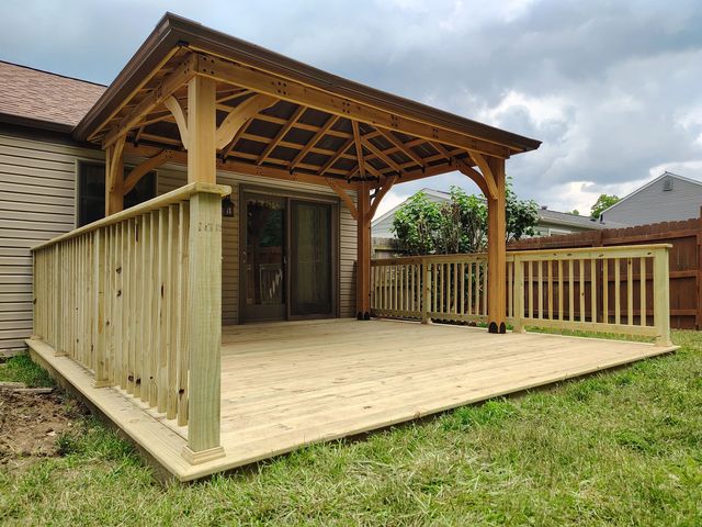Covered Decks & Pergolas by C&M Construction