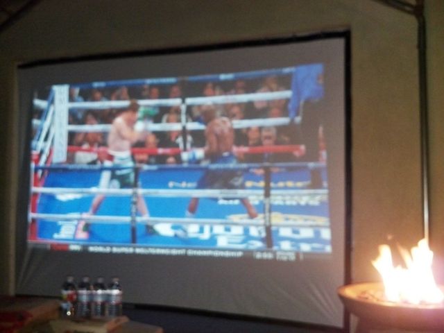 Fight Night Screen by Dr. Gadget, Los Angeles CA