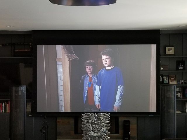 Ceiling Projector Theater by Dr. Gadget, Los Angeles CA