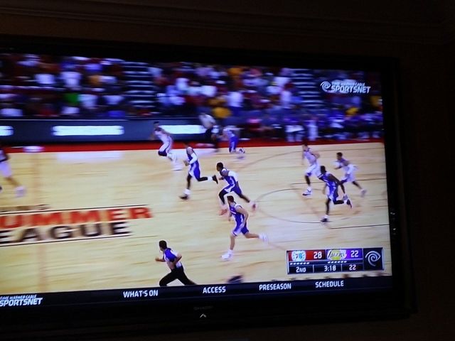 Wall-Mounted Big Screen by Dr. Gadget, Los Angeles CA