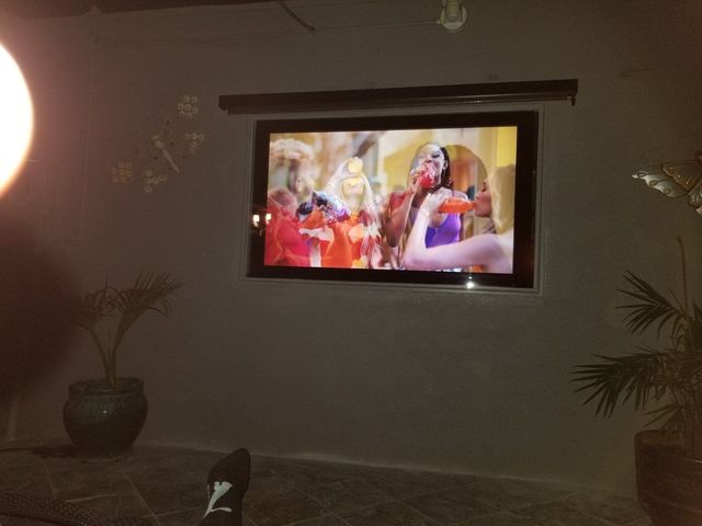 Patio TV with Lighting by Dr. Gadget, Los Angeles CA