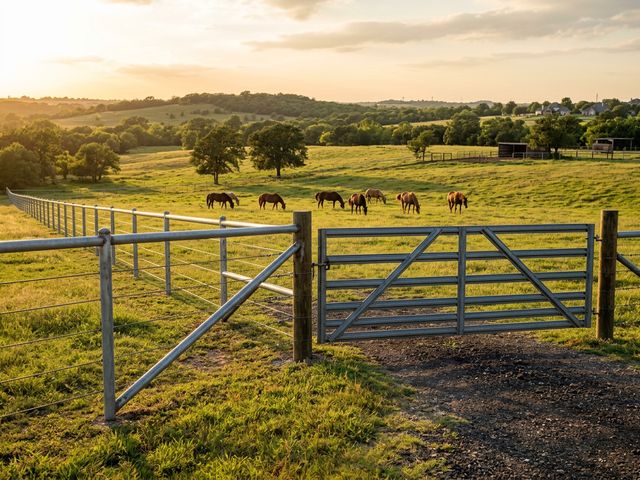Commercial & Ranch by Ironline Fence Co.