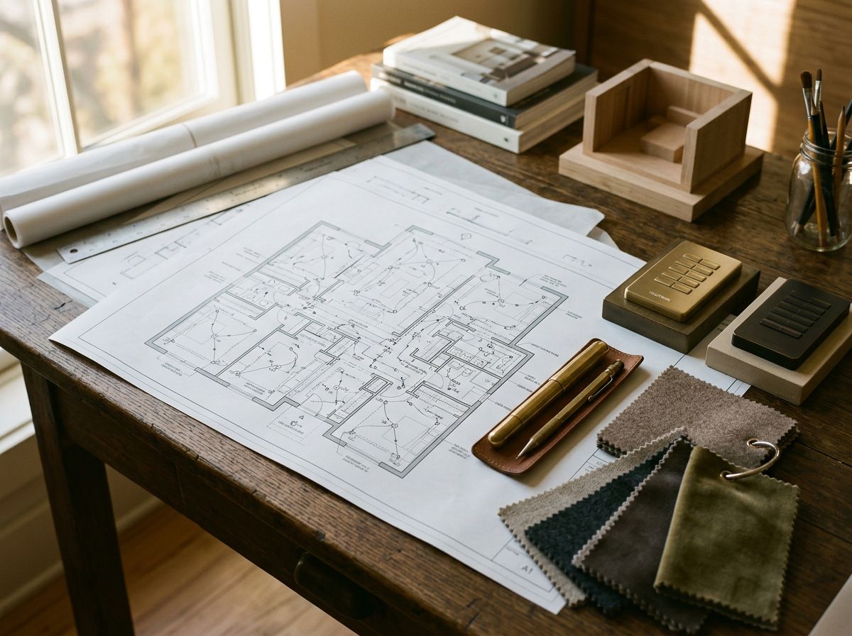 Lighting and control design drawings