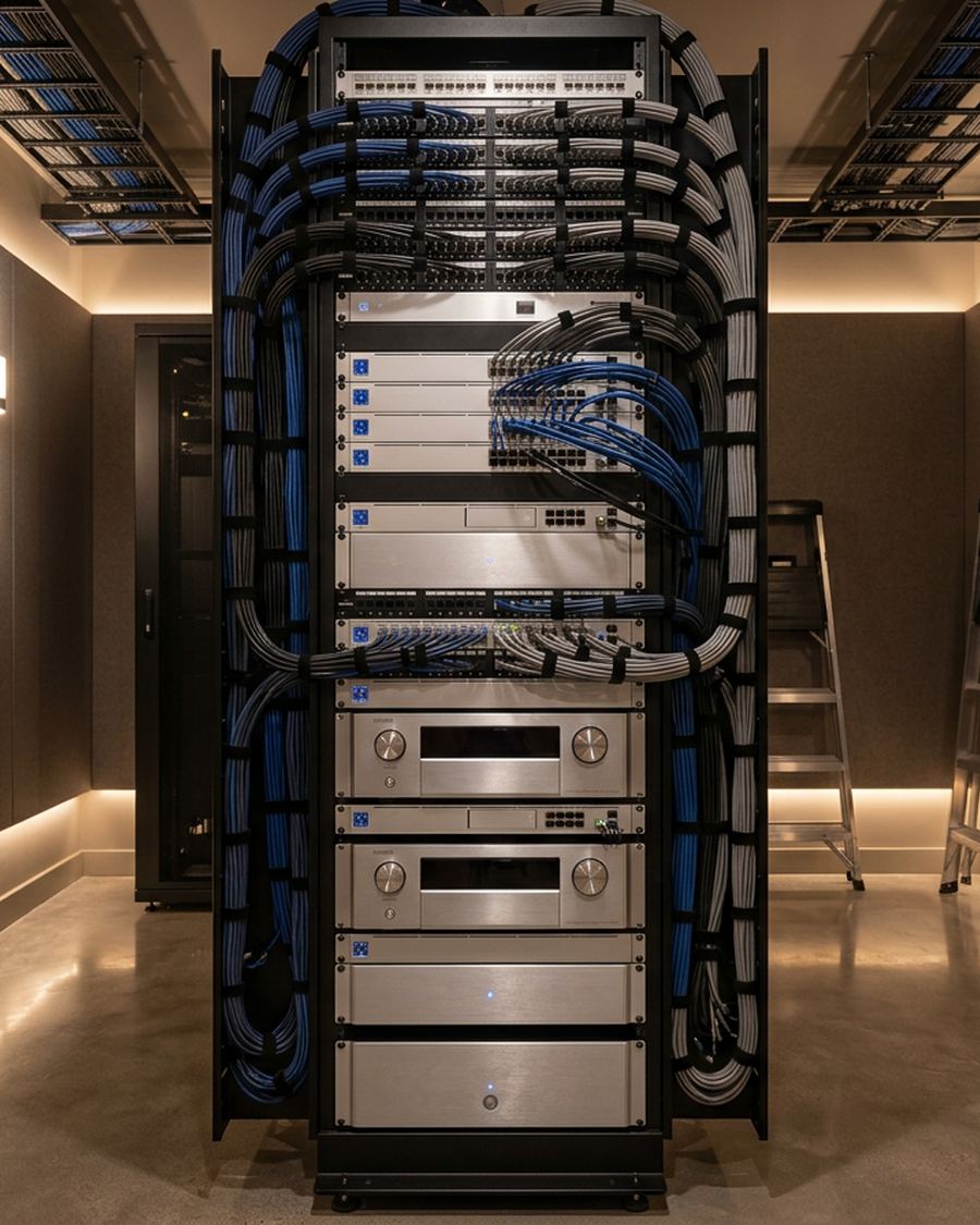 Engineered equipment rack