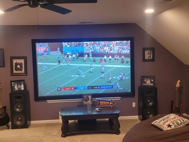 Audio video installation by LaVoie Audio Video, serving Davidson, NC